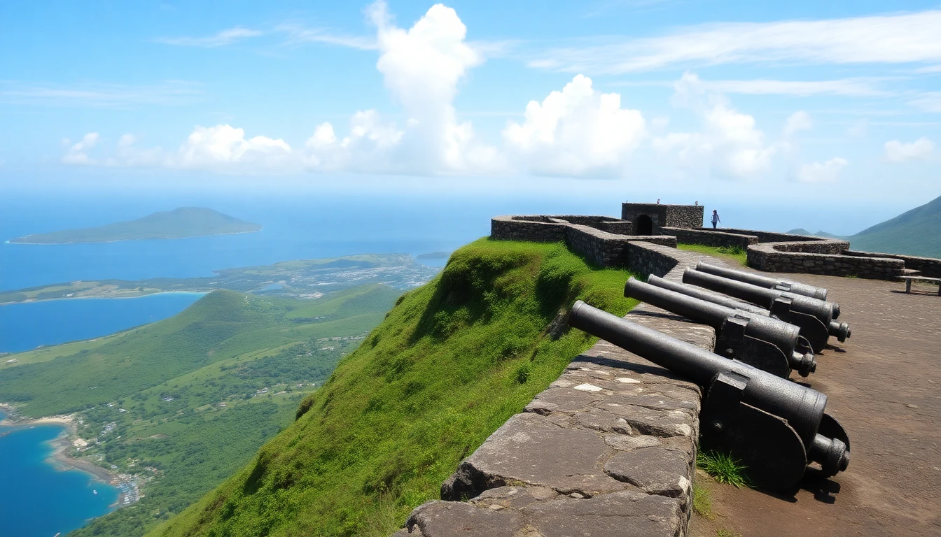 Brimstone Hill Fortress in Saint Kitts